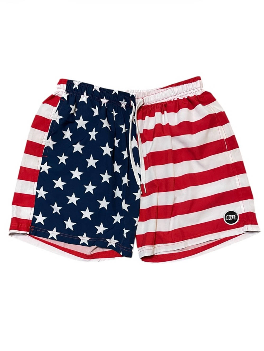 Men's Cove Murica Shorts (Limited Edition) Size 36 Red White & Blue Flag